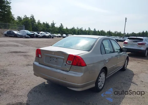 2004 Honda Civic Lx из США, поврежденный, VIN 2HGES16594H615254
